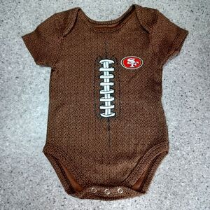 Baby NFL Football Bodysuit Onesie Shirt San Francisco 49ers